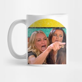 Woman Yelling at a Cat Meme Mug